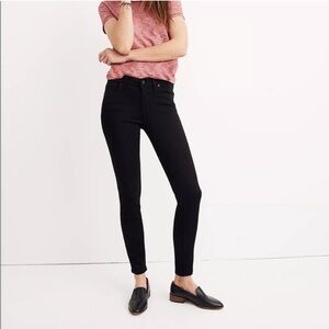 Madewell 10” Skinny Black Jeans